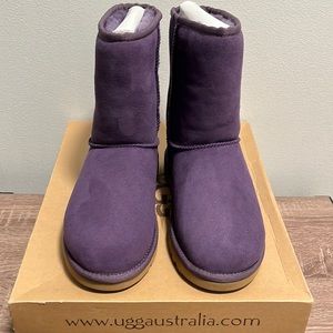 UGG Kids Classic Short Purple Size 5 (Big kids)